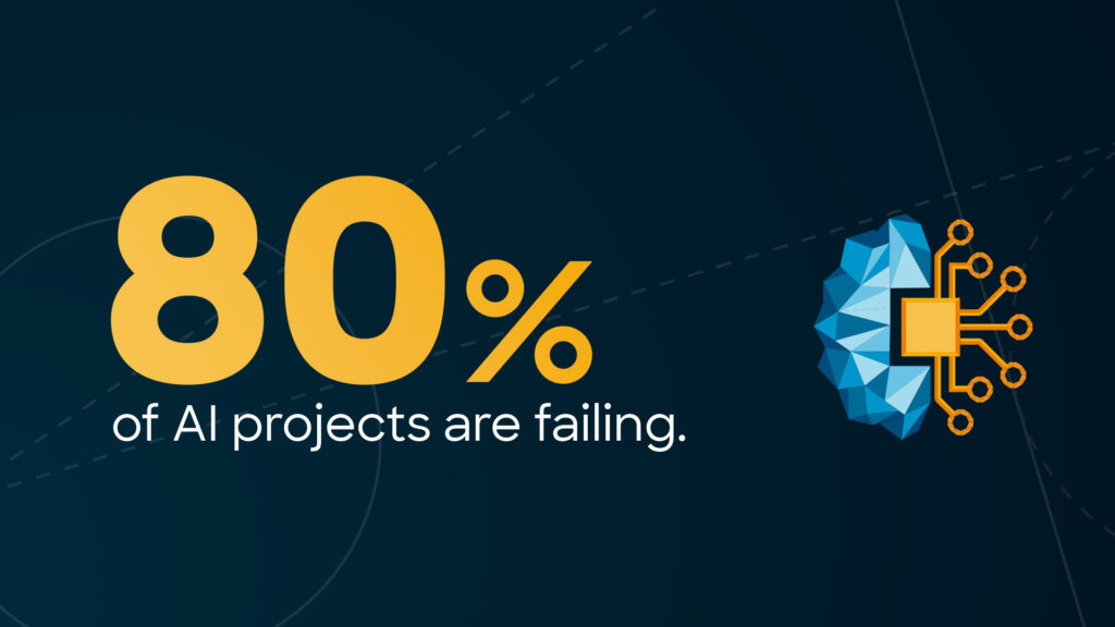 why are ai projects failing